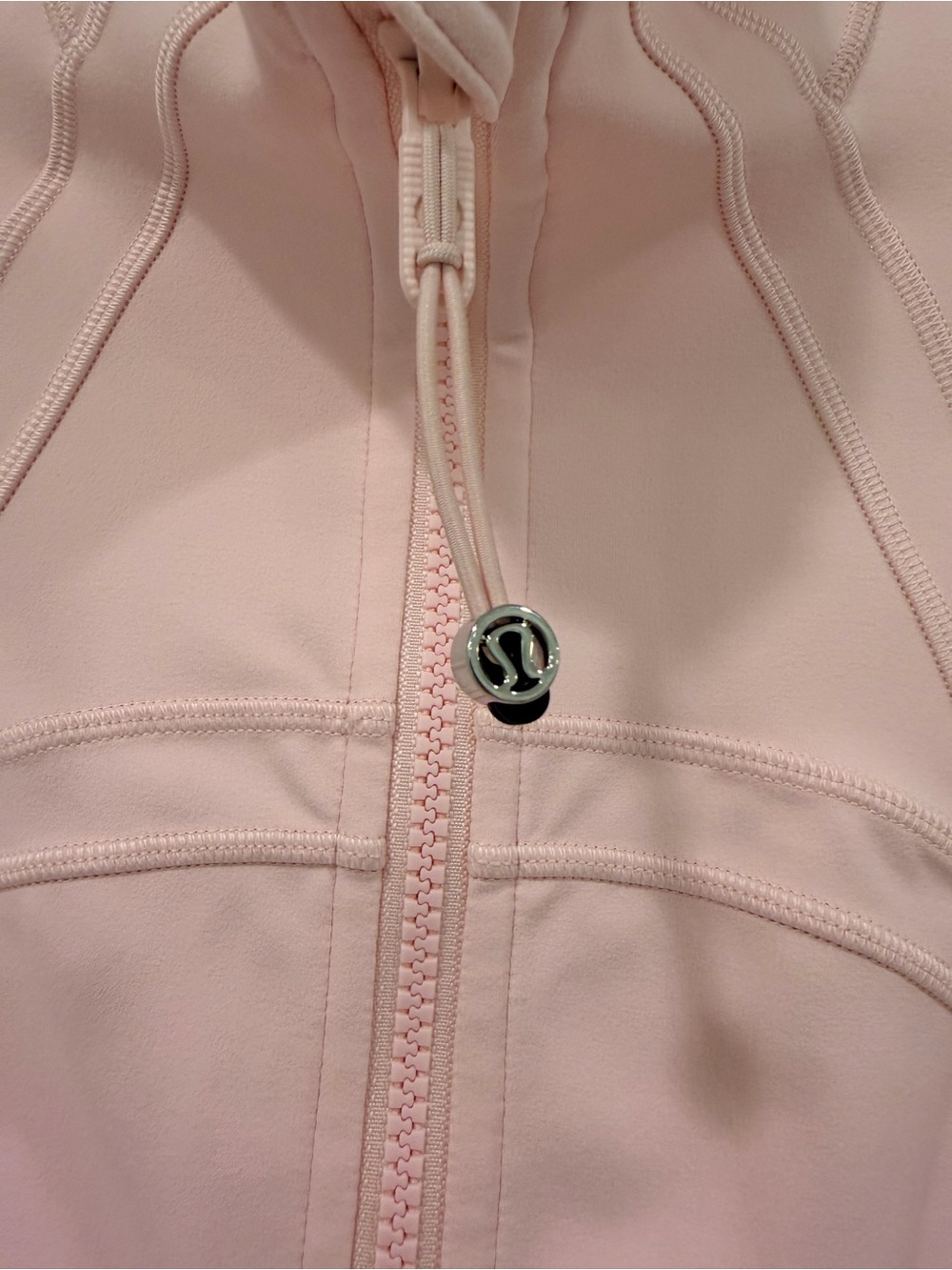 lululemon Define Cropped Jacket Nulu, light pink - Picture 7 of 8